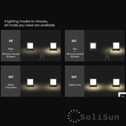 XIESL54 solar pillar light modes