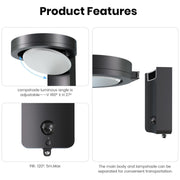 solar wall light product features