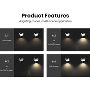 solar wall light