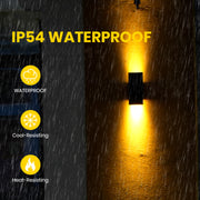 solar wall light features and details