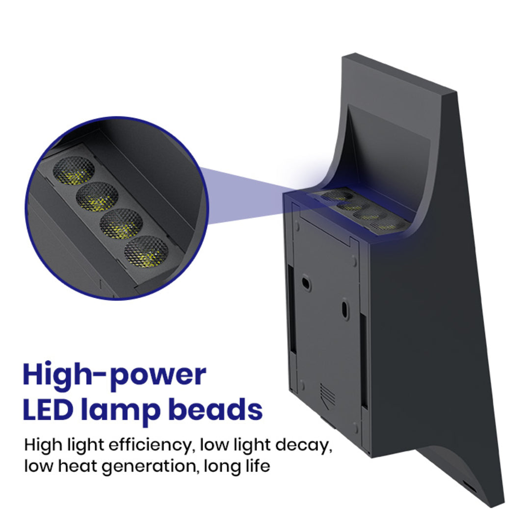 Solar Up and Down Light | Solar Wall Light | IP54 Waterproof | Outdoor