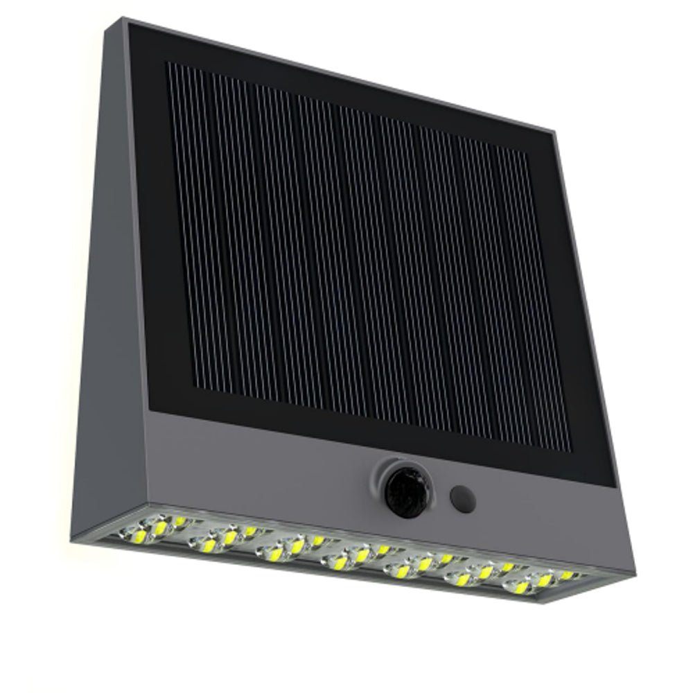SoliSun Solar Wall Light, Outdoor Solar Powered Single Beam Down Light
