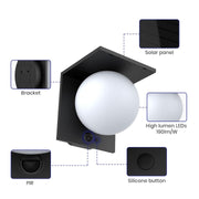 solar fence lights