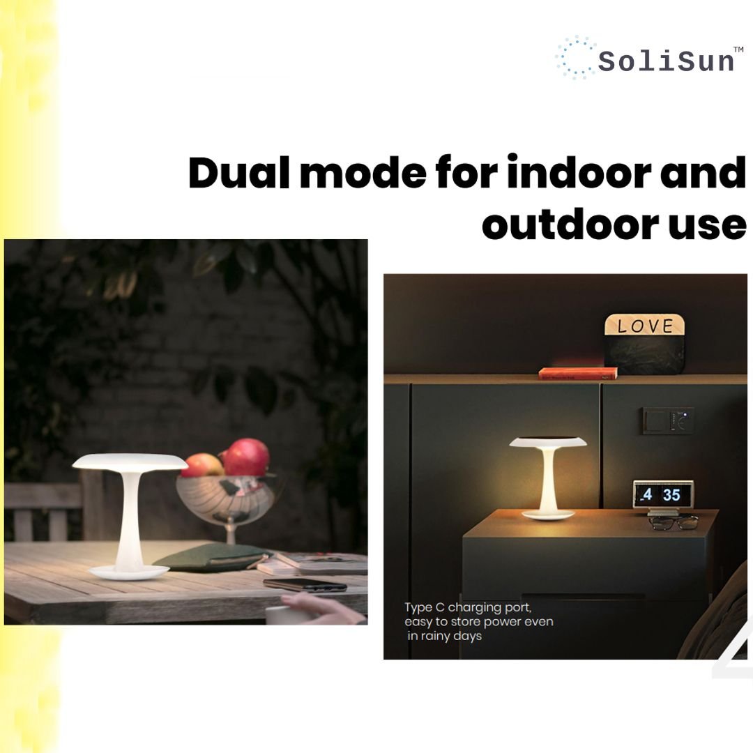 Rechargeable Table Lamp | Solar Table Lamp | Solar Table Lamps Outdoor