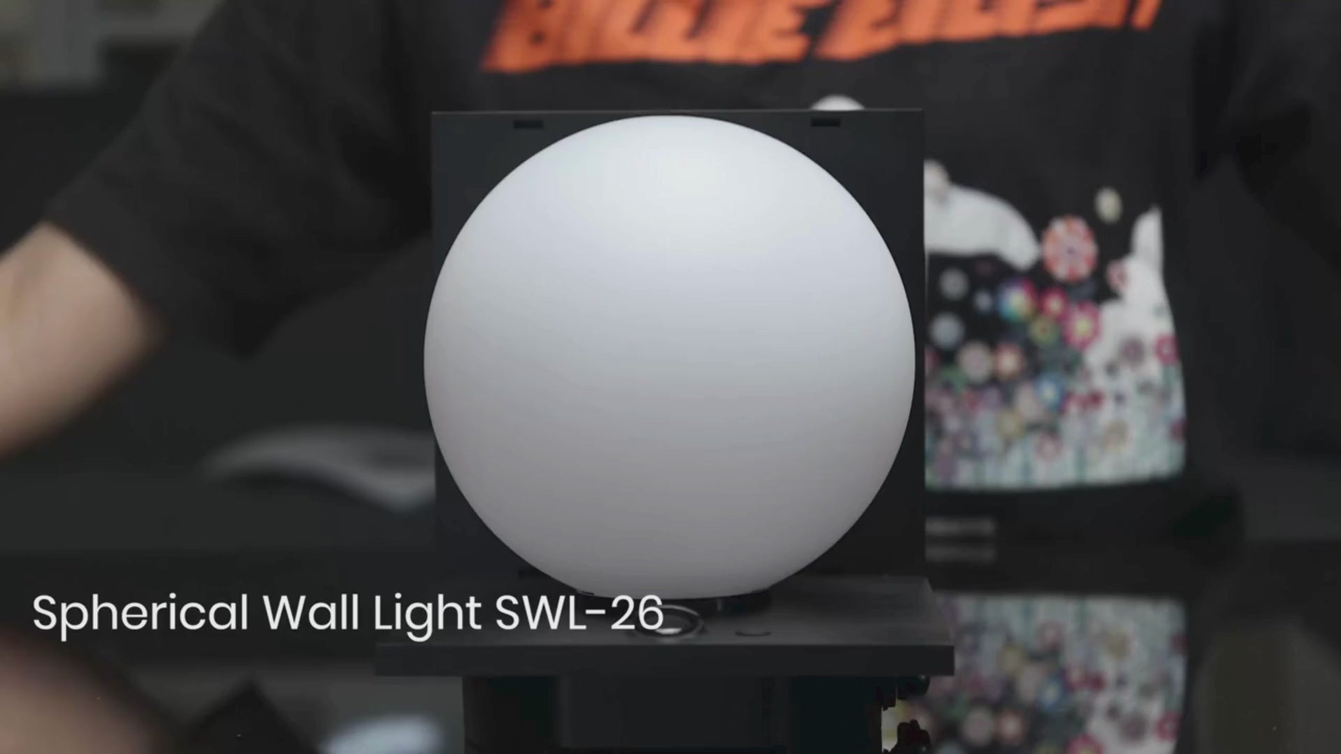 SoliSun Spherical Solar Powered Wall Light with 4 Lighting Modes and PIR.